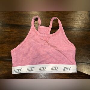 Pink Nike Sports bra